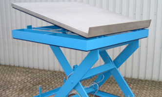 Stainless steel tilt table